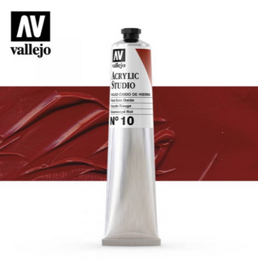 Red Iron Oxide Vallejo Acrylic Studio