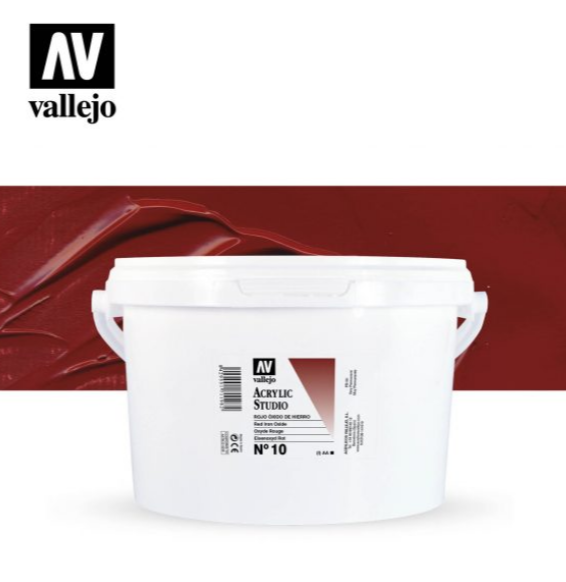 Red Iron Oxide Vallejo Acrylic Studio