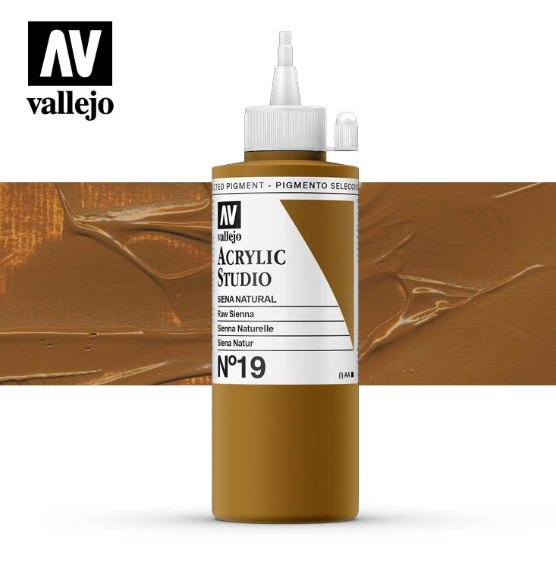 Raw Sienna Vallejo Acrylic Studio