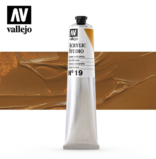 Raw Sienna Vallejo Acrylic Studio