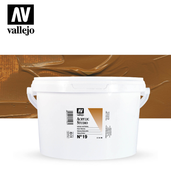 Raw Sienna Vallejo Acrylic Studio