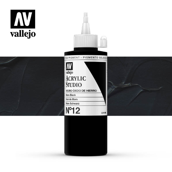 Mars Black Vallejo Acrylic Studio