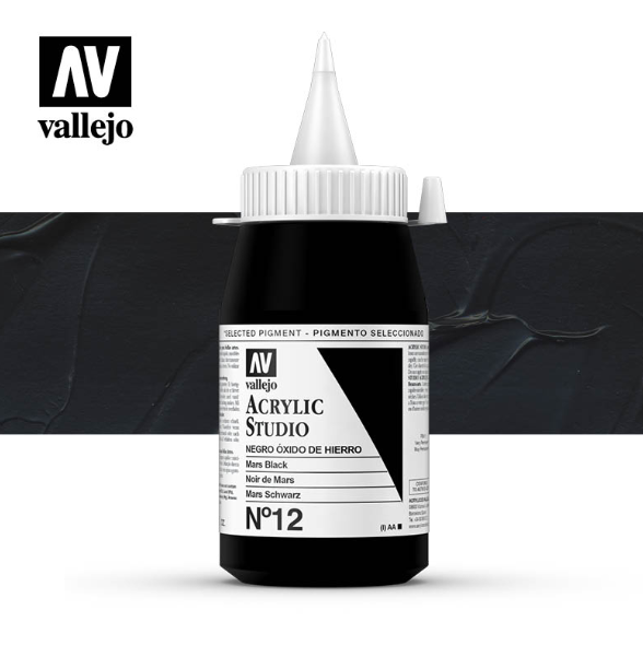 Mars Black Vallejo Acrylic Studio
