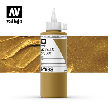 Gold Vallejo Acrylic Studio