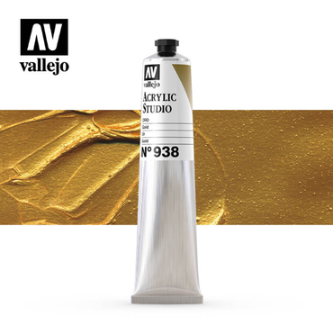 Gold Vallejo Acrylic Studio