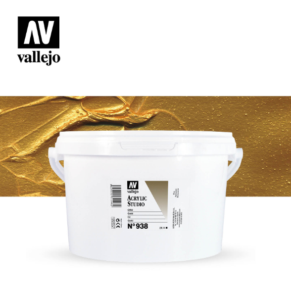 Gold Vallejo Acrylic Studio