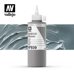 Silver Vallejo Acrylic Studio