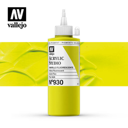 Fluorescent Yellow Vallejo Acrylic Studio