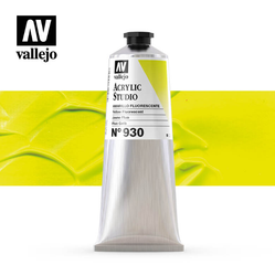 Fluorescent Yellow Vallejo Acrylic Studio