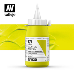 Fluorescent Yellow Vallejo Acrylic Studio