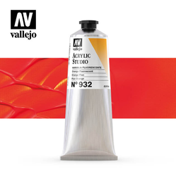 Fluorescent Orange Vallejo Acrylic Studio