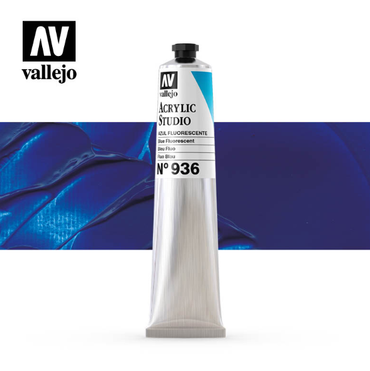Fluorescent Blue Vallejo Acrylic Studio