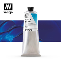 Fluorescent Blue Vallejo Acrylic Studio