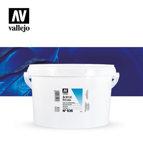 Fluorescent Blue Vallejo Acrylic Studio