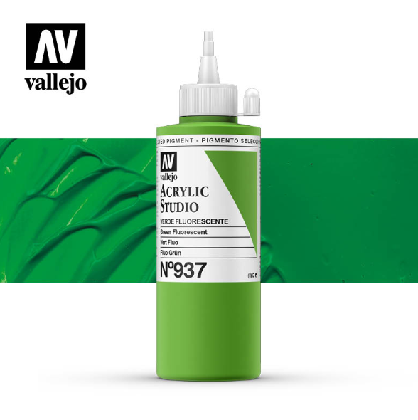 Fluorescent Green Vallejo Acrylic Studio