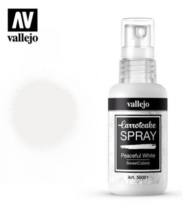 Peaceful White Vallejo Carrotcake Spray