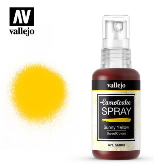 Sunny Yellow Vallejo Carrotcake Spray