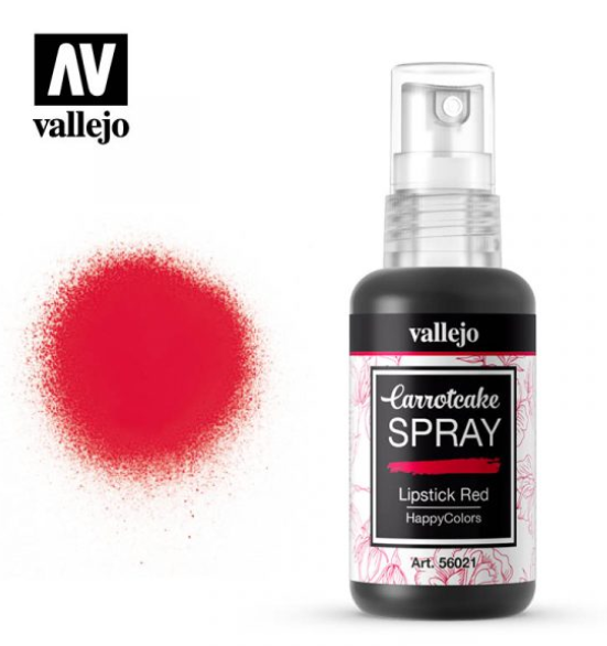 Lipstick Red Vallejo Carrotcake Spray
