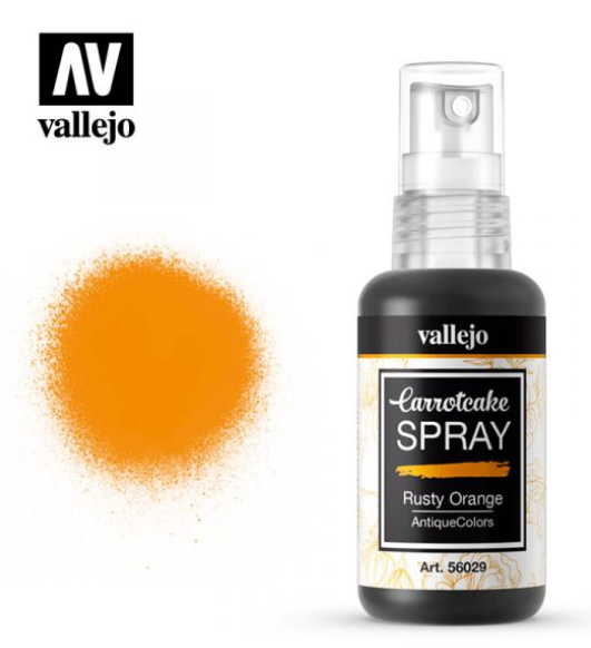 Rusty Orange Vallejo Carrotcake Spray