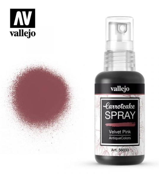 Velvet Pink Vallejo Carrotcake Spray