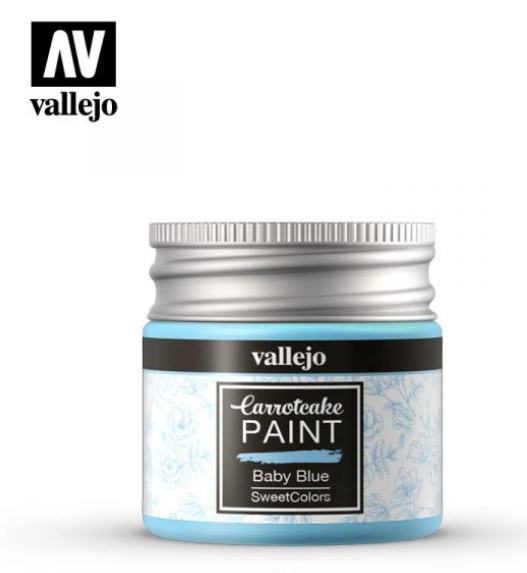 Baby Blue Vallejo Carrotcake Paint
