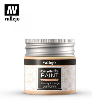 Creamy Orange Vallejo Carrotcake Paint