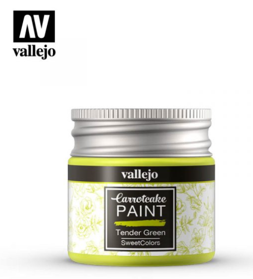 Tender Green Vallejo Carrotcake Paint