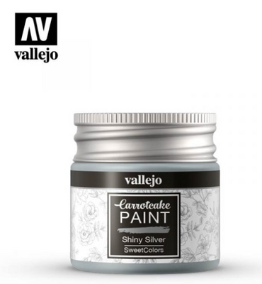 Shinny Silver Vallejo Carrotcake Paint