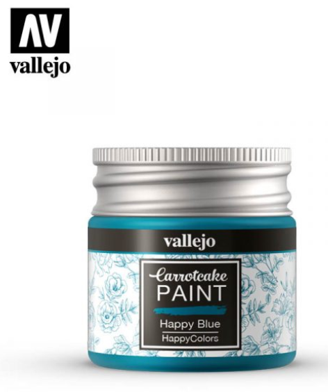 Happy Blue Vallejo Carrotcake Paint