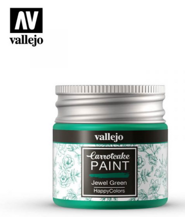 Jewel Green Vallejo Carrotcake Paint