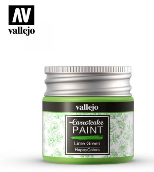 Lime Green Vallejo Carrotcake Paint