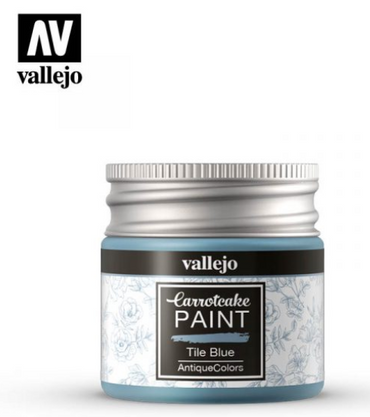 Tile Blue Vallejo Carrotcake Paint