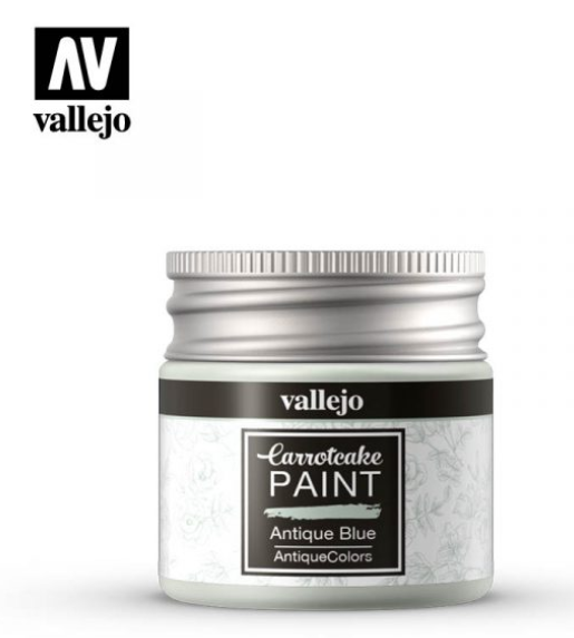 Antique Blue Vallejo Carrotcake Paint