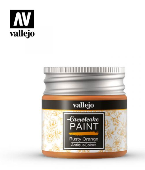 Rusty Orange Vallejo Carrotcake Paint
