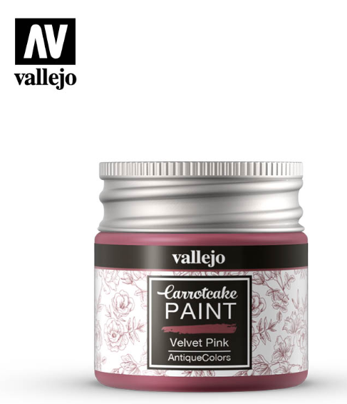 Velvet Pink Vallejo Carrotcake Paint