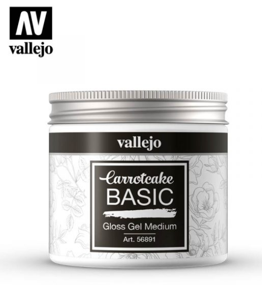 Gloss Gel Medium Vallejo Carrotcake Basic