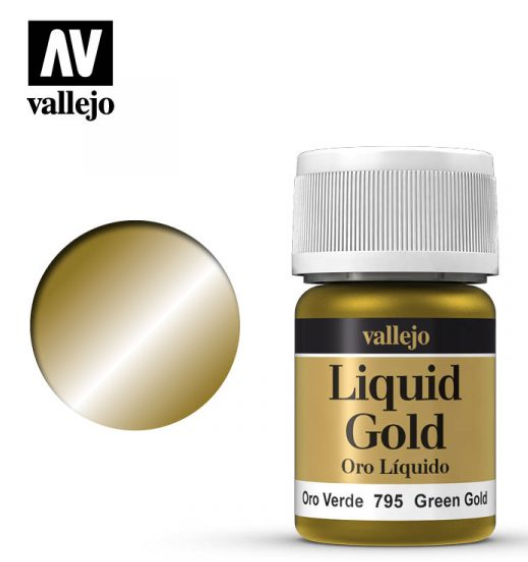 Green Gold Vallejo Liquid Gold