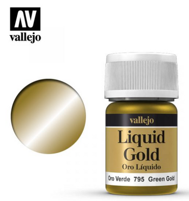 Green Gold Vallejo Liquid Gold