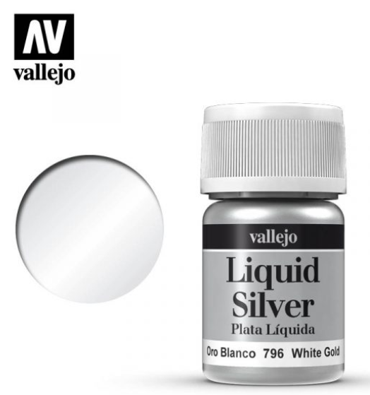 White Gold Vallejo Liquid Gold
