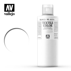 White Vallejo Textile Color