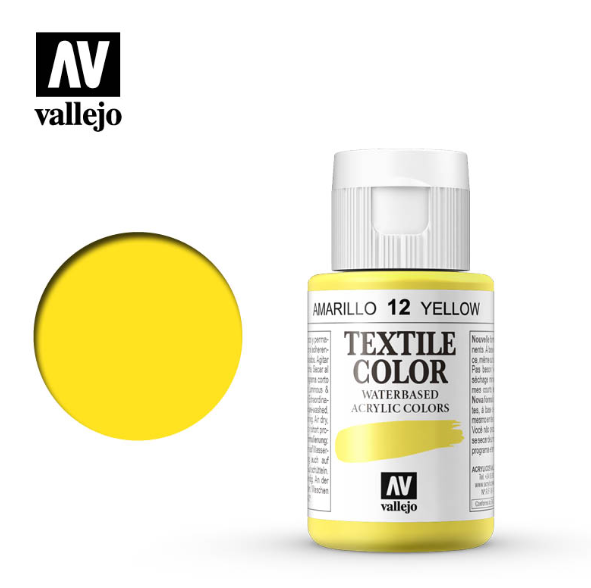 Yellow Vallejo Textile Color