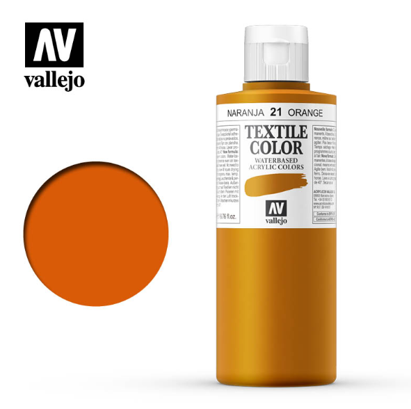 Orange Vallejo Textile Color