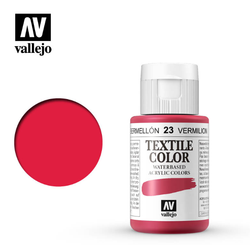 Vermilion Vallejo Textile Color