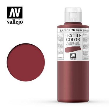 Dark Burgundy Vallejo Textile Color