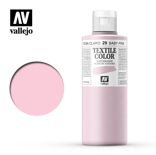 Baby Pink Vallejo Textile Color