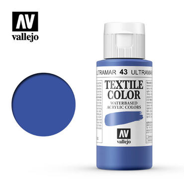 Ultramarine Blue Vallejo Textile Color