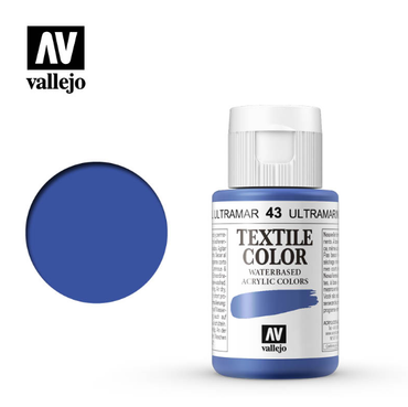 Ultramarine Blue Vallejo Textile Color