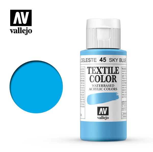 Sky Blue Vallejo Textile Color