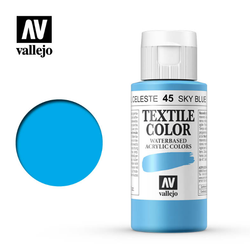 Sky Blue Vallejo Textile Color