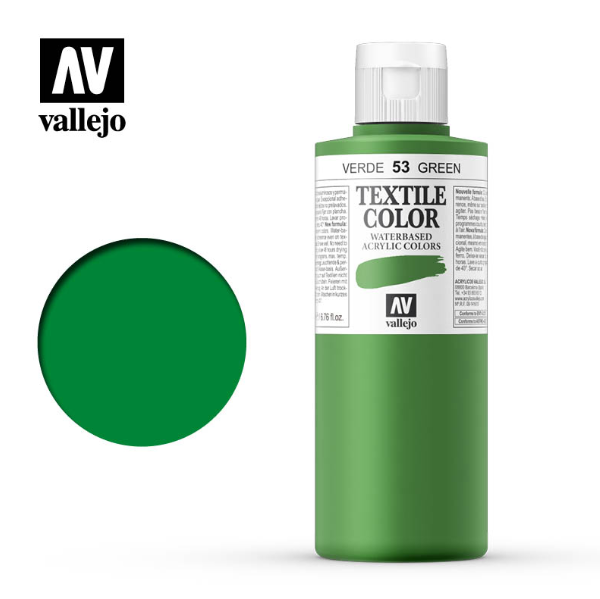 Green Vallejo Textile Color